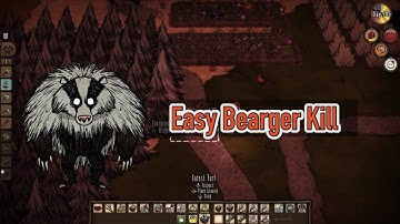 DST Tutorial| Boss Fight - Bearger vs Treeguard