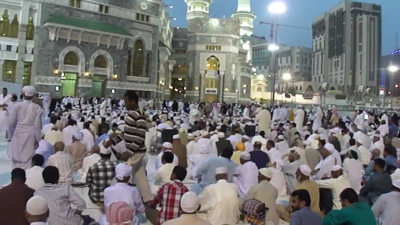Prayer Time in Makkah 2012 HD - YouTube