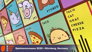Taco Cat Goat Cheese Pizza — game preview at Spielwarenmesse 2020