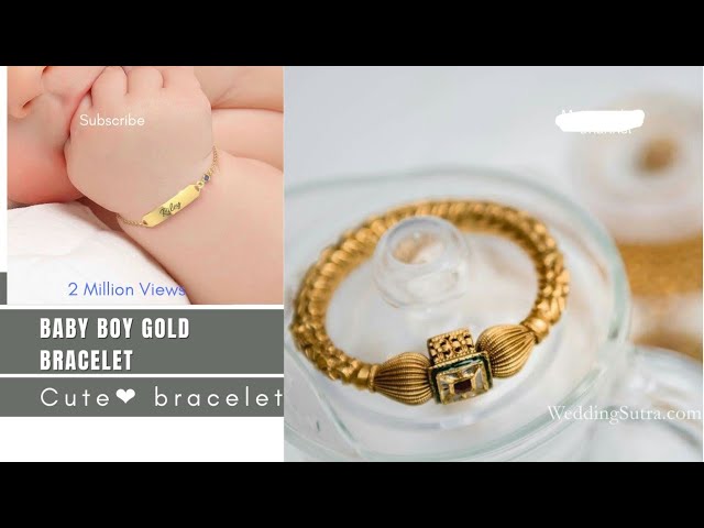 1 Gram Gold Plated Sophisticated Design Best Quality Bracelet for Men -  Style C501 – Soni Fashion®