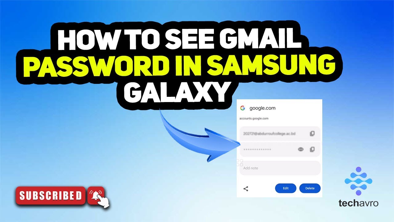 How to see gmail password Samsung Galaxy S21 mobile 5G in 2025 - YouTube
