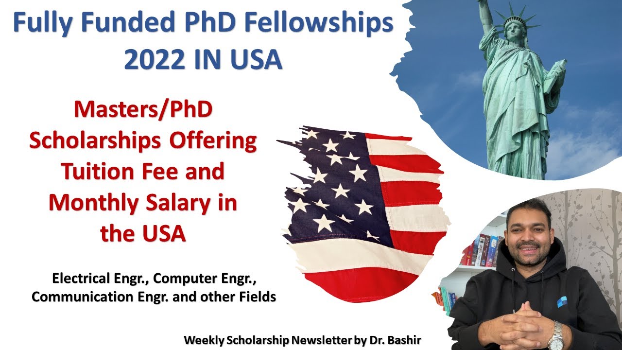 phd fellowships usa