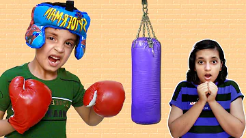 BOXER AAYU and SWEET DIDI | Fun BHAI aur BAHEN Moral Story for kids | Aayu and Pihu Show