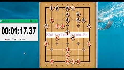 Học cờ tướng cơ bản || luyện tập sát cục cờ tướng || Bài tập sát cục 2