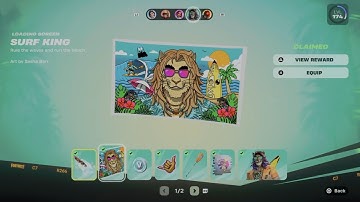 How to Unlock Surf King Loading Screen in Fortnite | Battle Pass Bonus Rewards Page 1