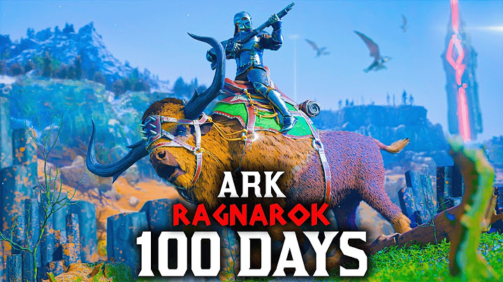 I Spent 100 Days in Ark Ragnarok Ascended... Here's What Happened