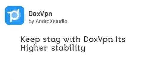 Dox Vpn settings unlimited with a fast server by MARLO STERTO