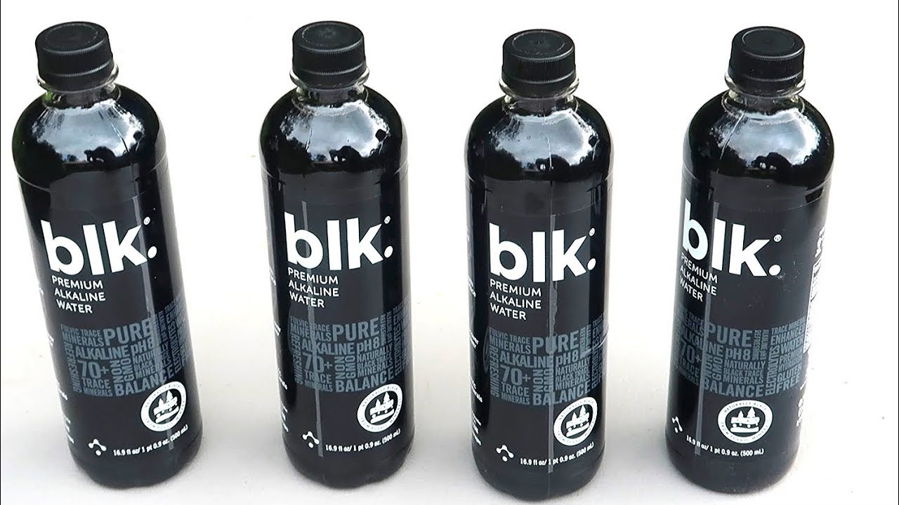 Black Water Taste Test