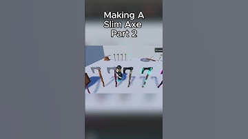 Slim Axe Part 2 ! #roblox #blender #gamedev #axe