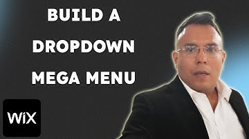How To Build A Dropdown Mega Menu in Wix Studio  { 2025 edition }