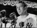 Lou Gehrig's 4th of July Farewell.