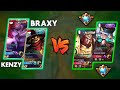 Braxy and Kenzy Meet Top Global SUPREME Enemy | WHO WIN? - MLBB