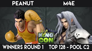 Kingcon: Winners Top 128 - Checkmate| Peanut (Little Mac) Vs Monarch| M4E (Sephiroth)