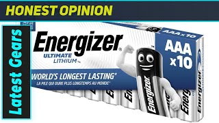 Energizer Ultimate Lithium AAA: The Ultimate Power for Your Camera!