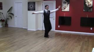 How To Dance Foxtrot Promenade to Underarm Turn