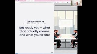 Tuesday Pulse: aI - Not ready for AI yet? Here's what that actually means (and what you fix first)
