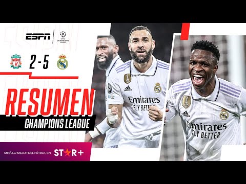 ¡GOLAZOS, BLOOPERS E HISTÓRICA REMONTADA MERENGUE EN ANFIELD! | Liverpool 2-5 Real Madrid | RESUMEN