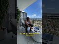 Recording a new song on my balcony. #bizzycrook #new #music #lyricsvideo #hiphop #rap #snippet