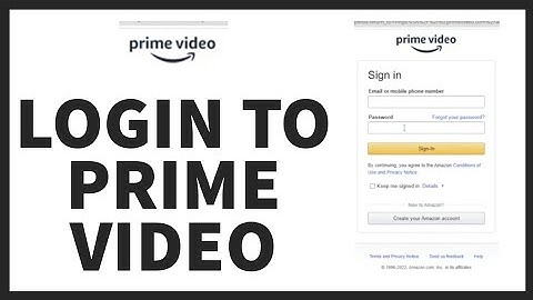 How To Prime Video Login 2022? Amazon Prime Video Login Help | www.primevideo.com Sign In (Tutorial)