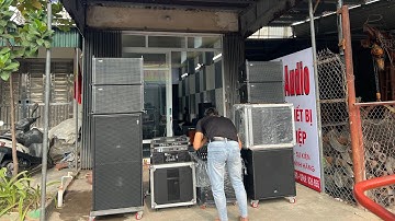Test Cục Đẩy Martin MA1300 Đánh 4 Array + 2 Sub Chơi Ngoài Trời . " Chất lượng không chỉ ở lời nói "