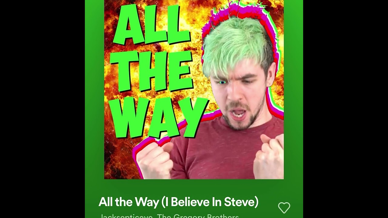 All the Way (I Believe In Steve) clean version