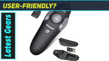 Wireless Presentation Clicker: The Ultimate Remote for Flawless Presentations