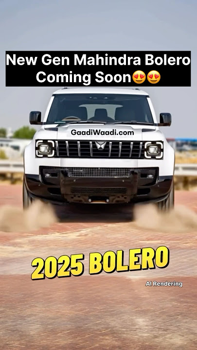 Here’s another rendering of the new Mahindra Bolero Neo Based On Recent Spy Shots #Mahindra #bolero
