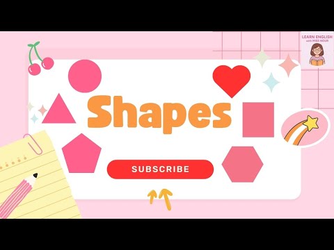 Learn Shapes For Kids الأشكال بالإنجليزية للأطفال