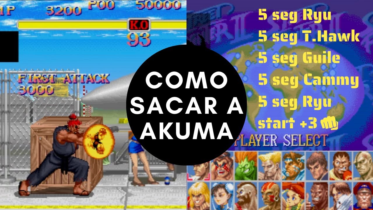 Super Street Fighter 2 Turbo 💥 How to Play as Akuma 🕹️ Arcade Cheat 