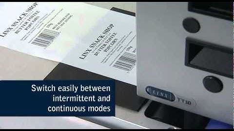 Linx TT5 & TT10 Thermal Transfer Overprinter.mp4