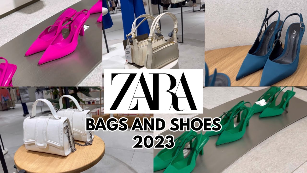 ZARA NEW WOMEN'S SPRING COLLECTION 2023. BAGS AND SHOES ZARA 2023 