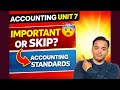 CA Foundation Accounting | Unit 7 Accounting Standards 🔥 Important or Not? (Exam Strategy 2026)