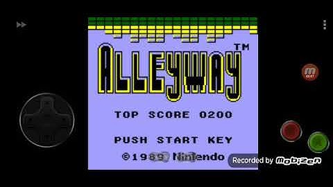 Alleyway 1989 Nintendo gameboy