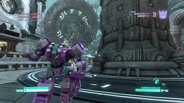 Transformers Fall of Cybertron: 11-3 Infiltrator Team Deathmatch Gameplay (Xbox 360)