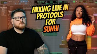 Mixing Live In Protools For Sunhi