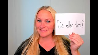 Video 995 DE eller DEM?