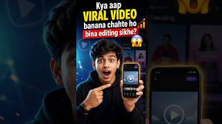 Magic Video Editing App 😱 1 Click Me Viral Video#shorts#viralvideo#capcut#videoediting#mobiletips