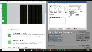 Add PV Module in PV Syst 7