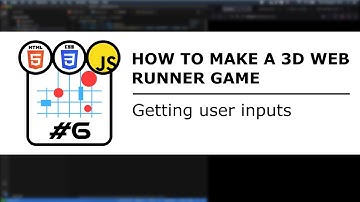 Getting user inputs / Making a 3D web runner game #6