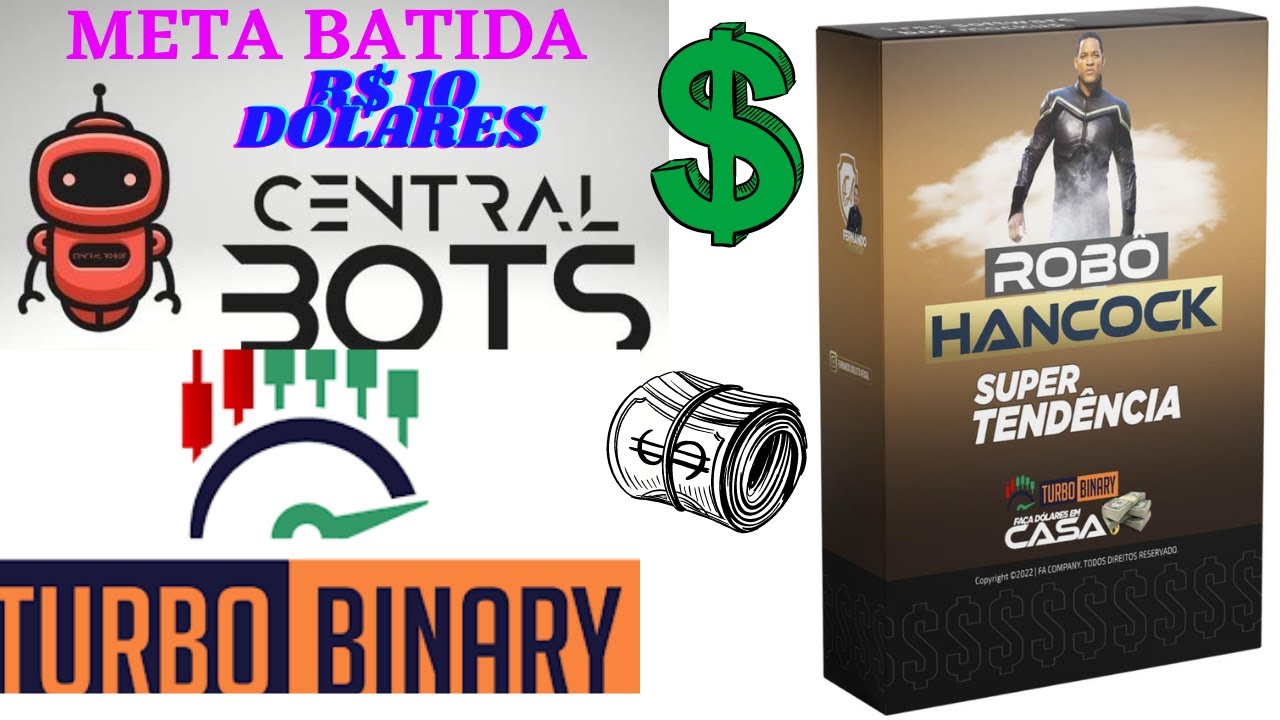 🤖Robô Hancock – Super Tendência, 🤑Veja como funciona Hancock – Super Tendência💲Curso  turbo Binary 💸