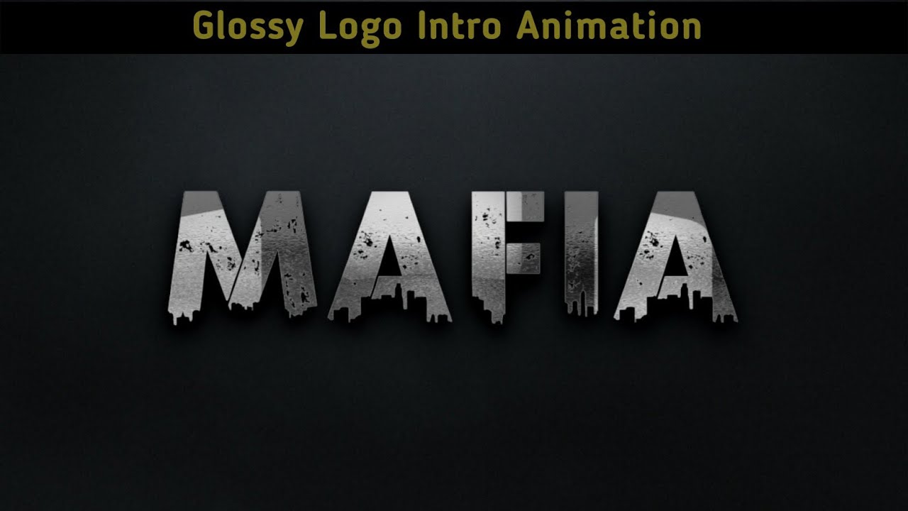 How to Make Glossy Logo intro Animation in Kinemaster Android || using ...