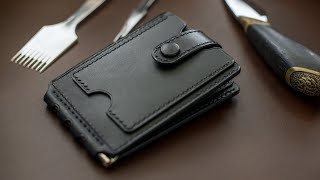The compact money clip and classic trouser belt. Review of handmade products.
