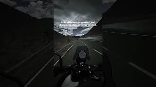 Ladakh Leh bike ride. Take all blame on you and disappear like you never existed 🧿❤️‍🩹