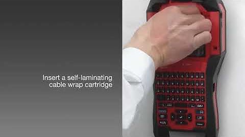 Printing a Self Lamination Wire Wrap with the Epson LW-PX900