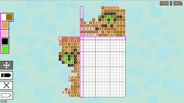 Pic-a-Pix Color 2🧩:  Level 132