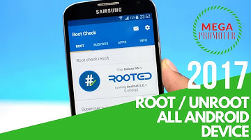How To ROOT/UNROOT Almost Any Android Device Easily || One Click Method (2017)