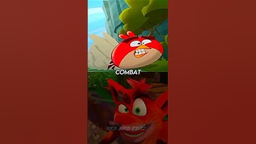 Red vs Crash Bandicoot | #shorts