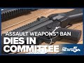 So called assault weapons ban dies in committee