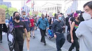Amid protests, New York continues to battle coronavirus