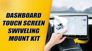 Tesla Model 3 & Y Dashboard Touch Screen Swiveling Mount kit #teslaaccessories